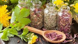 Medicinal herbs used to treat prostatitis